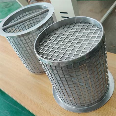 perforated metal filter housing|perforated filter baskets.